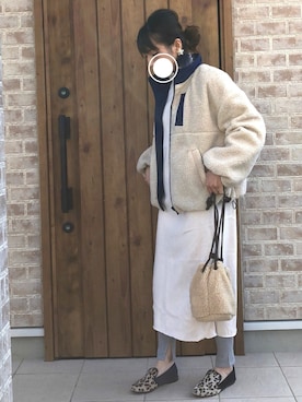 「Lily（リリイ）のアイテム（アクセサリー）」を使った、Riiisaさん（レディース・158cm）の秋コーディネート