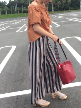 「JELLY BEANS」｜Riiisaさん（レディース・158cm）の夏コーディネート