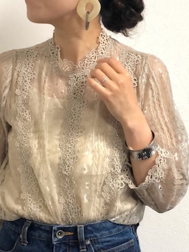 「Cawaii」｜「アイテム（パンツ）」を使った、Riiisaさん（レディース・158cm）の春コーディネート