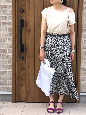 Riiisaさん（レディース・157cm）の夏コーディネート