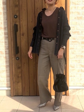 Riiisaさん（レディース・158cm）の秋コーディネート