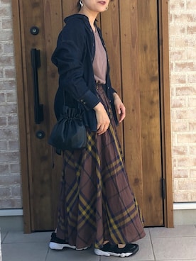 Riiisaさん（レディース・158cm）の秋コーディネート