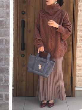 Riiisaさん（レディース・158cm）の秋コーディネート