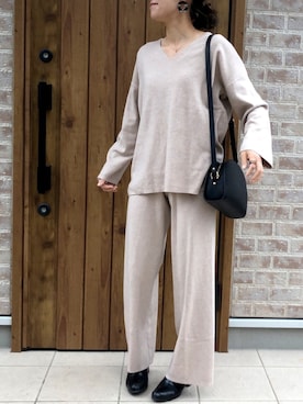 Riiisaさん（レディース・158cm）の冬コーディネート