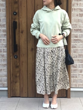 Riiisaさん（レディース・158cm）の冬コーディネート