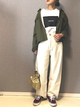 Riiisaさん（レディース・158cm）の春コーディネート