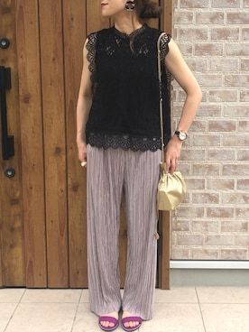 Riiisaさん（レディース・158cm）の夏コーディネート