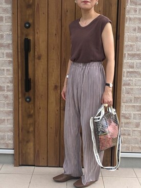 Riiisaさん（レディース・158cm）の夏コーディネート