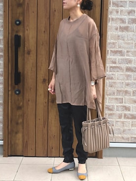 Riiisaさん（レディース・158cm）の秋コーディネート