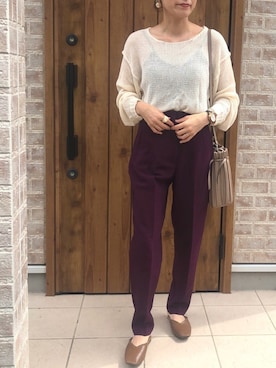 「birthdayroom」｜「アイテム（その他）」を使った、Riiisaさん（レディース・158cm）の秋コーディネート