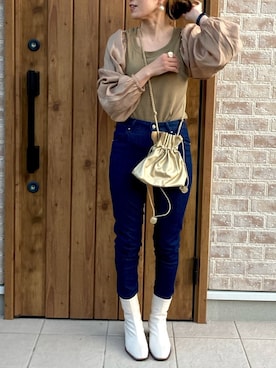 Riiisaさん（レディース・158cm）の冬コーディネート