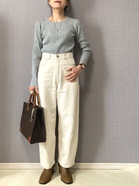 Riiisaさん（レディース・158cm）の冬コーディネート