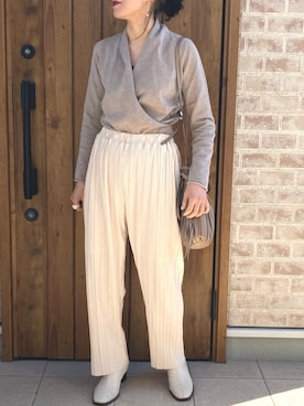 Riiisaさん（レディース・158cm）の冬コーディネート