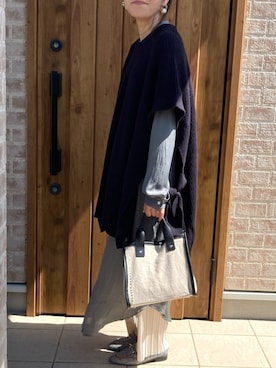 「crie conforto」｜「アイテム（ワンピース/ドレス）」を使った、Riiisaさん（レディース・158cm）の春コーディネート