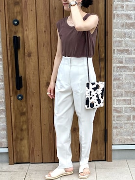 Riiisaさん（レディース・158cm）の夏コーディネート