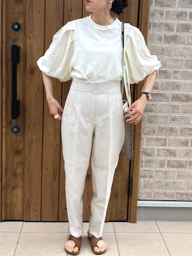 「AmbreNeige」｜「アイテム（腕時計）」を使った、Riiisaさん（レディース・158cm）の夏コーディネート