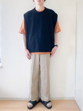 「インターファクトリー」｜peikunさん（メンズ・169cm）の夏コーディネート