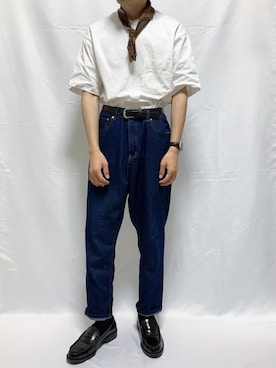 「シロティシャツ」｜peikunさん（メンズ・169cm）の夏コーディネート