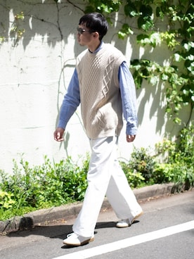 peikunさん（メンズ・169cm）の春コーディネート