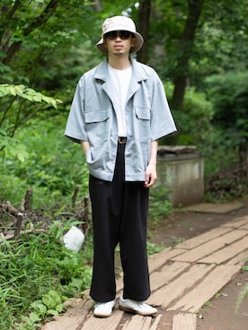 peikunさん（メンズ・170cm）の春コーディネート