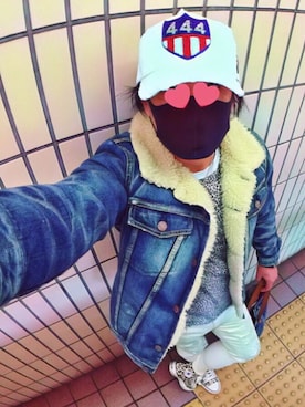 「Gジャン」｜「アイテム（スカジャン）」を使った、怠惰ですけれども®︎さん（メンズ・170cm）の秋コーディネート