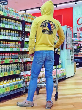 「hystericglamour」｜怠惰ですけれども®︎さん（メンズ・170cm）の秋コーディネート