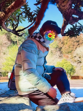 「Ron Herman（ロン ハーマン）のアイテム（ダウンジャケット/コート）」を使った、怠惰ですけれども®︎さん（メンズ・170cm）の冬コーディネート