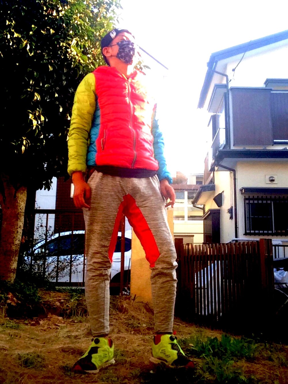 「Amazon、PUMA、ウルトラライトダウン、reebok、珍しくadidasきてません😎」｜「PUMA  ウルトラらいとだあのアイテム（その他、その他）」を使った、カフェ俺♂☕️G組🌈さん（メンズ・170cm）の冬コーディネートの1枚目の写真