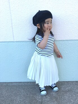 miyumiyuさん（キッズ・80cm）の春コーディネート