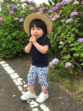 miyumiyuさん(キッズ・80cm)の夏コーディネート