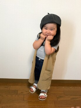 miyumiyuさん（キッズ・80cm）の夏コーディネート