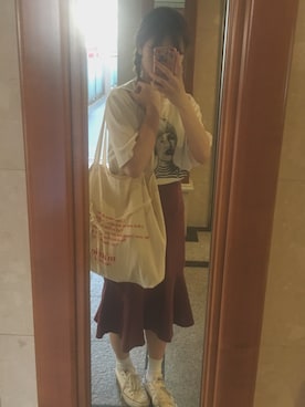 「韓国ファション」｜めぐちゃんさん（レディース・157cm）の秋コーディネート