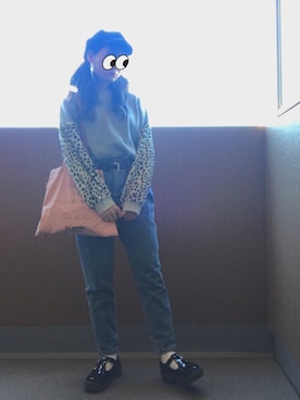 「A.D.G（エーディージー）のアイテム」を使った、めぐちゃんさん（レディース・157cm）の秋コーディネート