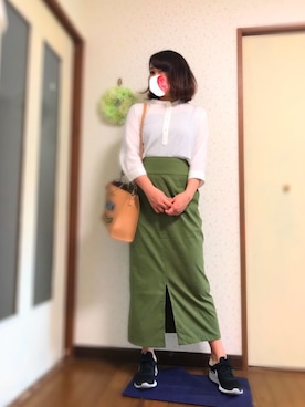 「cepo（セポ）のアイテム（アクセサリー）」を使った、ysm☻さん（レディース・157cm）の夏コーディネート