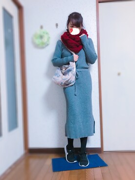 ysm☻さん(レディース・156cm)の冬コーディネート