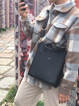 「HOTPING（ホッピン）のアイテム（ジャケット/アウター）」を使った、たひさん（レディース・164cm）の冬コーディネート