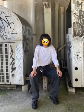 「エアリズム」｜いわさきさん（レディース・160cm）の夏コーディネート