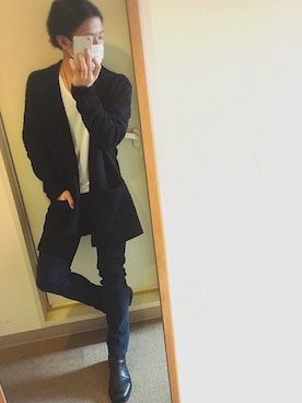 「omake（オマケ）のアイテム」を使った、Takayaさん（メンズ・170cm）の春コーディネート