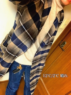 「アイテム（その他アウター）」を使った、Takayaさん（メンズ・170cm・20代）の冬コーディネート