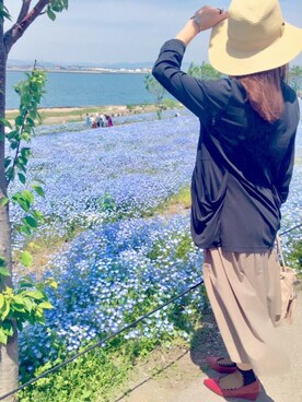 「ＧＷ」｜「アイテム（その他アウター）」を使った、mgmさん（レディース・158cm）の春コーディネート