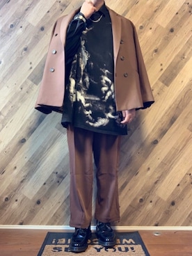 「ラッドミュージシャン」｜「アイテム（アクセサリー）」を使った、TaQさん（メンズ・171cm）の秋コーディネート