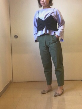 「ラベンダー」｜hmy89さん（レディース・164cm）の春コーディネート