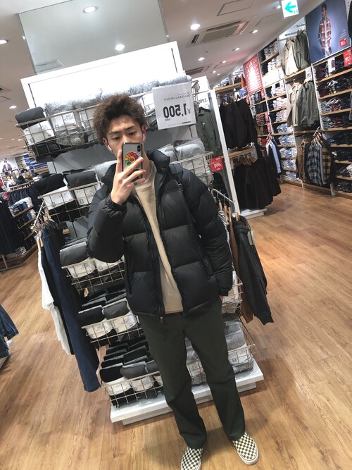 Iam Yuuki The North Faceのダウンジャケット コートを使ったコーディネート Wear