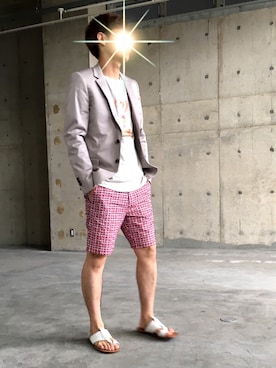 「MSGM（エムエスジーエム）のアイテム（ジャケット/アウター）」を使った、ROD-2011さん（メンズ・175cm）の春コーディネート