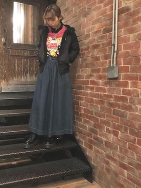 SAKIさん(レディース・162cm)の冬コーディネート