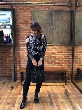 SAKIさん（レディース・162cm）の冬コーディネート