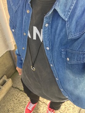 まめさん（メンズ・167cm）の春コーディネート