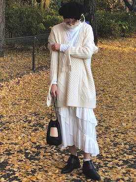 「Littlesuzie」｜hamadaさん（レディース・160cm）の秋コーディネート