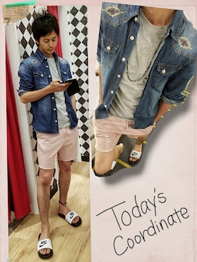 「アイテム（ピアス（片耳用））」を使った、インスタ→bz178koshu47さん（メンズ・170cm・30代）の春コーディネート