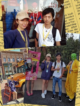 「コーデュロイキャップ」｜インスタ→bz178koshu47さん（レディース・159cm）の秋コーディネート